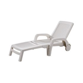 Omaha napozóágy fehér