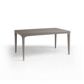 Odina műanyag kerti asztal cappuccino