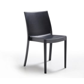 Pirlo műanyag kerti szék grafit