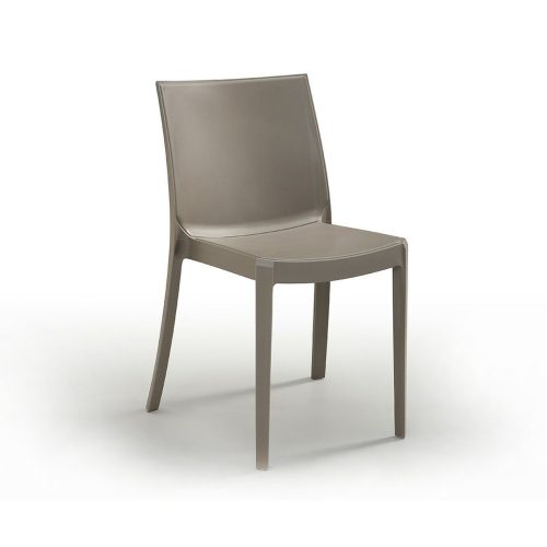 Pirlo műanyag kerti szék cappuccino