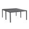 Tulsa dupla műanyag kerti asztal grafit