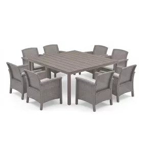 Grant 8+1 kerti bútor garnitúra szett cappuccino