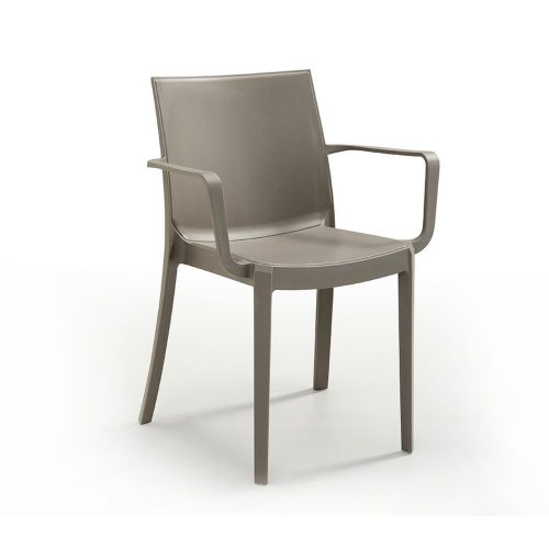 Victor műanyag kerti szék cappuccino