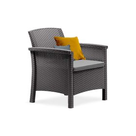 Venus műanyag kerti szék grafit