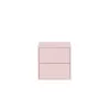Boxie 2 fiókos fali szekrény 40x40x37 cm pink