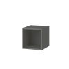 Boxie nyitott fali szekrény 40x40x37 cm antracit