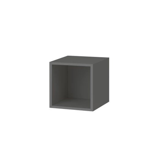 Boxie nyitott fali szekrény 40x40x37 cm antracit