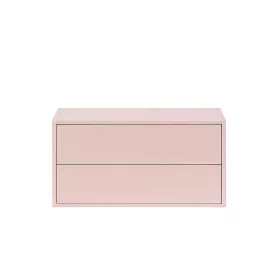 Boxie 2 fiókos fali szekrény 40x80x37 cm pink