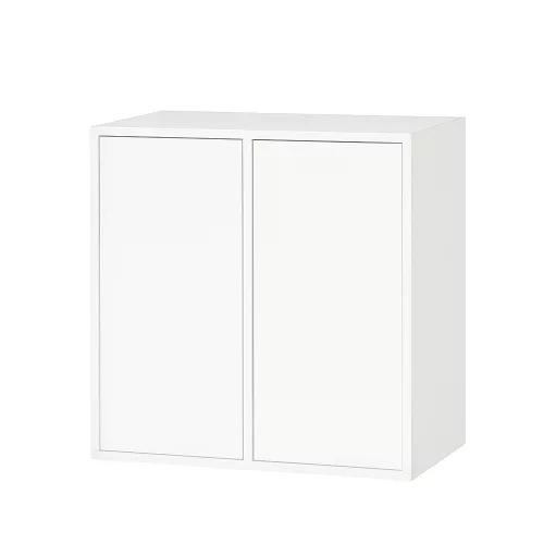 Boxie 2 ajtós fali szekrény 80x80x37 cm fehér