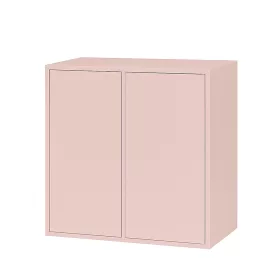 Boxie 2 ajtós fali szekrény 80x80x37 cm pink