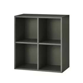 Boxie nyitott fali szekrény 80x80x37 cm antracit