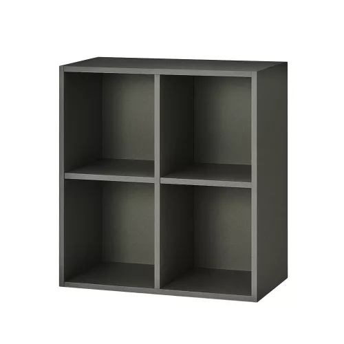 Boxie nyitott fali szekrény 80x80x37 cm antracit