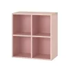 Boxie nyitott fali szekrény 80x80x37 cm pink