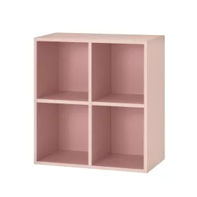 Boxie nyitott fali szekrény 80x80x37 cm pink