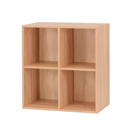 Boxie nyitott fali szekrény 80x80x37 cm sonoma tölgy