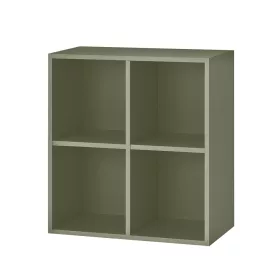 Boxie nyitott fali szekrény 80x80x37 cm zöld