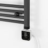 Wifi-s fűtőpatron törölközőszárító radiátorhoz digitális hőfokszabályozóval 400W fehér