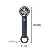 Rico kézi hordozható usb ventilátor 5 W 2000 mAh fekete