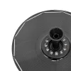 Napelemes szökőkút led világítással 16 cm