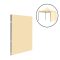 Kerti pavilon oldalfal ponyva 3x3 m beige