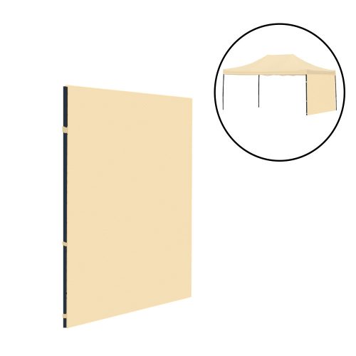 Kerti pavilon oldalfal ponyva 3x4,5 m beige