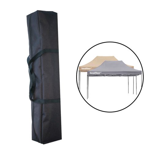 Kerti pavilon táska 3x4-3x4,5 m fekete