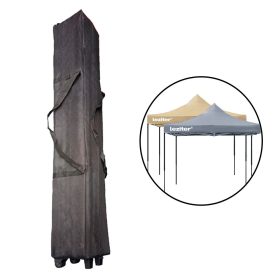 Kerti pavilon táska kerékkel 3x3 m fekete