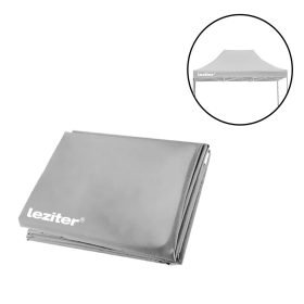 Kerti pavilon tetőponyva 3x4 m szürke