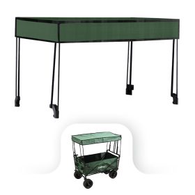 Strandkocsi prémium tető zöld