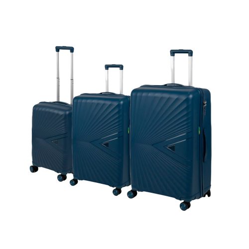 TraveLux Endure gurulós bőrönd szett kék