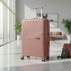 TraveLux Endure nagy bőrönd keményfedeles 76x50x29 cm barackrózsaszín
