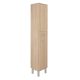 Nerva 35 magas szekrény 2 ajtóval, 2 fiókkal, sonoma tölgy