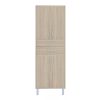 Nerva 60 magas szekrény 4 ajtóval, 2 fiókkal, sonoma tölgy
