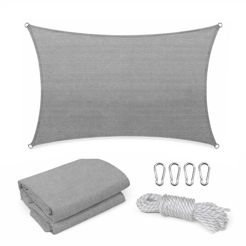 Rana napvitorla négyszög alakú 4x5 m szürke
