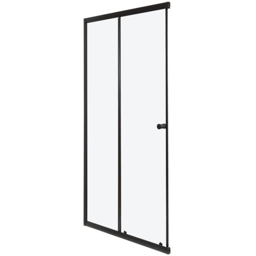 Olga SQ Element 80 zuhanyajtó fekete