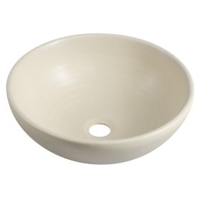 ATTILA kerámiamosdó,átm 42,5cm, elefántcsont színű