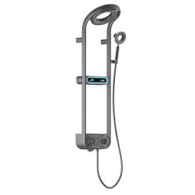 Tropic digitális zuhanyszett termosztátos csapteleppel szürke
