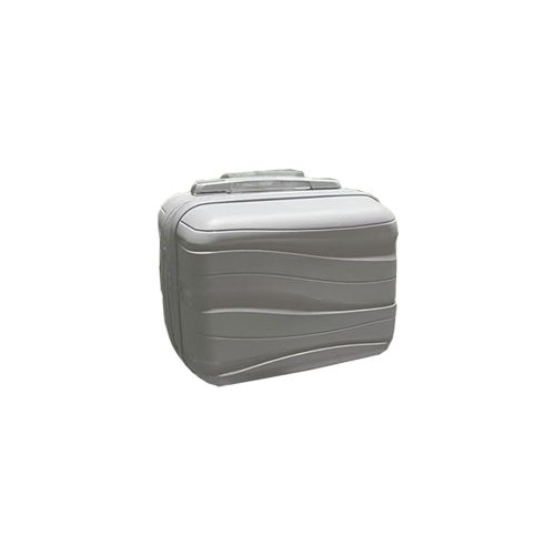 TraveLux Voyager kisméretű kézi bőrönd keményfedeles 26x31x14 cm szürke