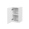 Praktik 30 felső szekrény 1 ajtós, fehér-fehér