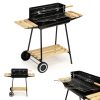 Négyszögletes görgős grill
