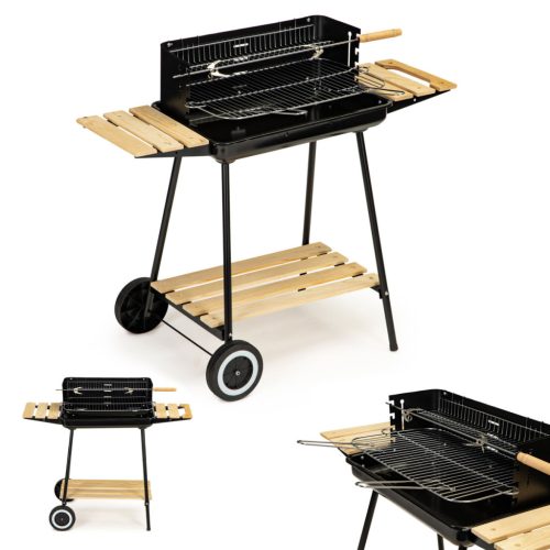 Négyszögletes görgős grill