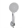 Lili 5 funkciós kézizuhany tömlővel tartóval króm
