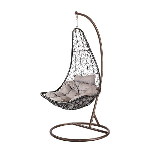 Natal kerti függőfotel fekete-barna