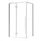Sorrento Plus 90x90 szögletes zuhanykabin balos Easy clean bevonattal
