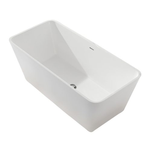 Carib Matt White öntöttmárvány szabadon álló kád 167,5x85x53 cm