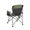 Leziter Comfort karfás horgász szék pohártartóval zöld