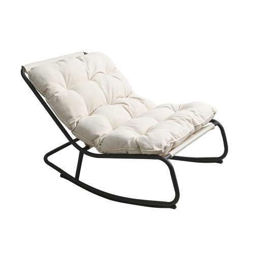 Zen kerti hintaszék bézs