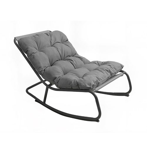 Zen kerti hintaszék szürke