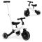 Háromkerekű tricikli tolókarral 2 az 1-ben