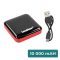 Powerbank 10000 mAH 2A 10W piros